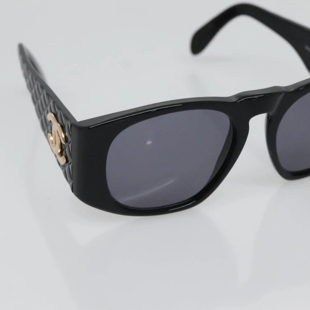 CHANEL Sunglasses plastic Black CC Auth yk19492 - Picture 5 of 12